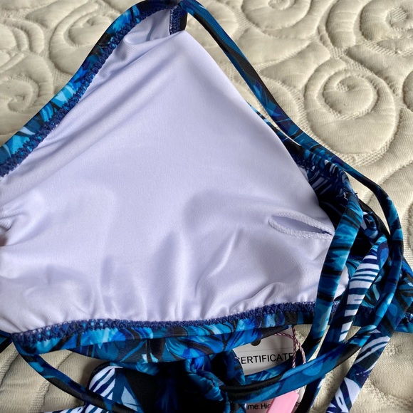 🌴Zeraca Highwaisted Strappy/Racer Back Bikini🌴NWT - Picture 5 of 8